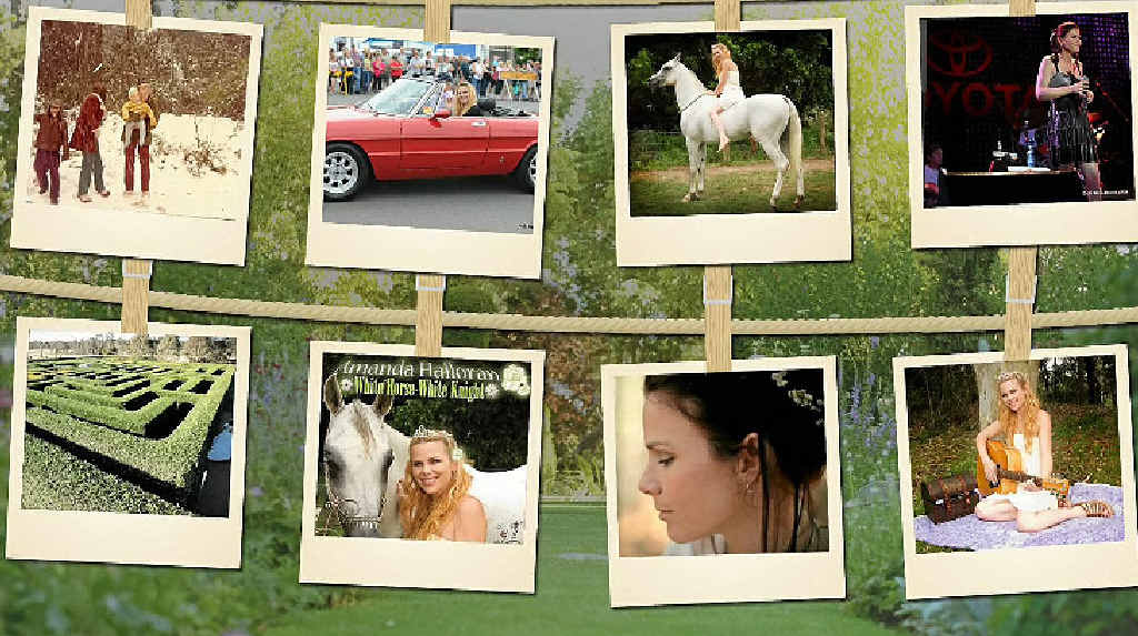 ALL IN THE ATTITUDE: Amanda Halloran our queen of country. ALL IN THE ATTITUDE: Amanda Halloran our queen of country.